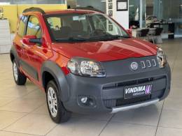 FIAT - UNO - 2011/2012 - Vermelha - Sob Consulta