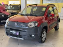 FIAT - UNO - 2011/2012 - Vermelha - Sob Consulta